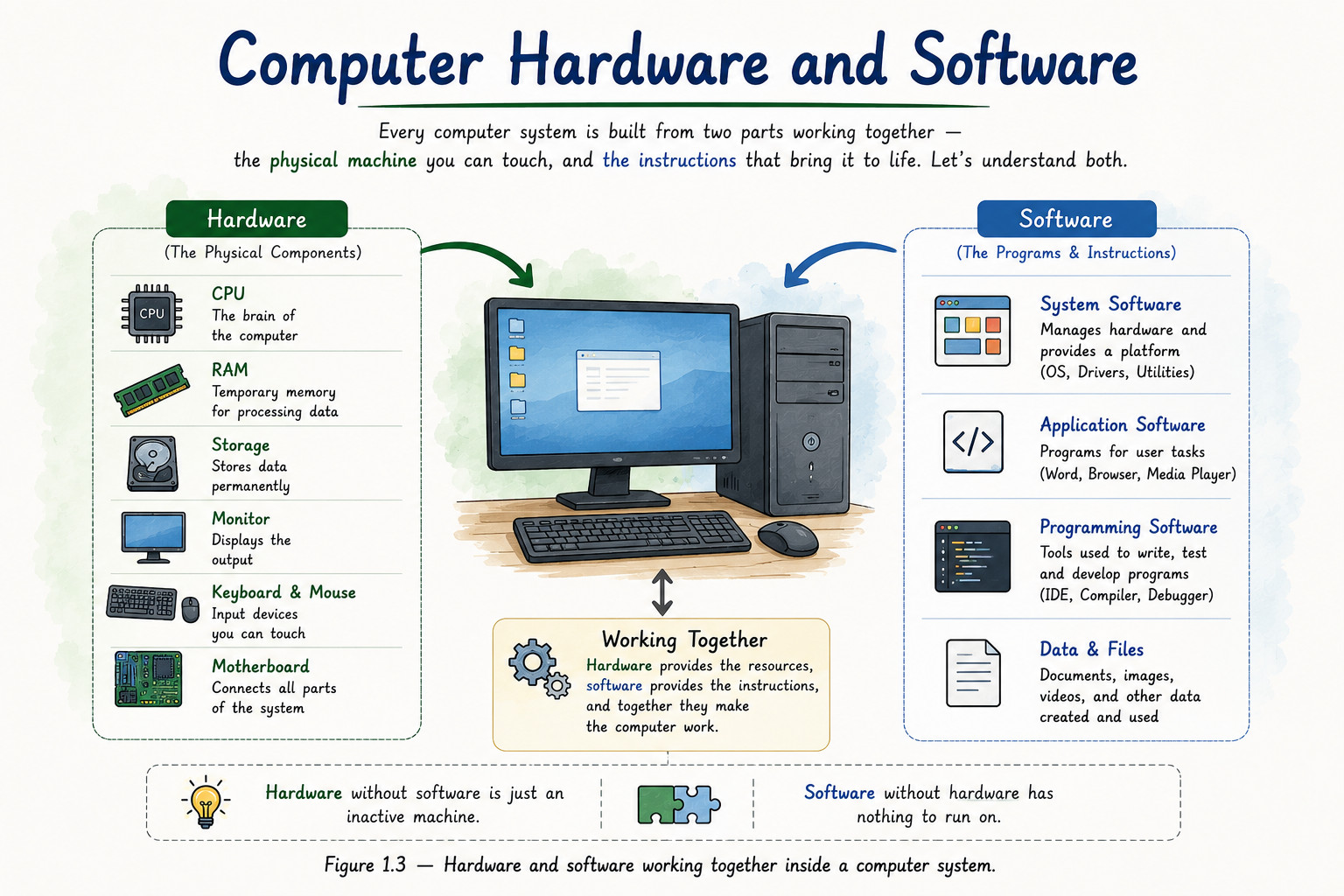 Computer Hardware and Software